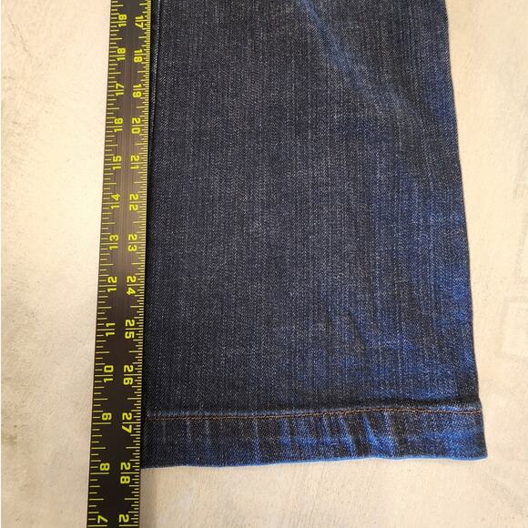 Eileen Fisher Women's Denim Wide Leg Jean SZ Small Organic Cotton - Picture 8 of 9